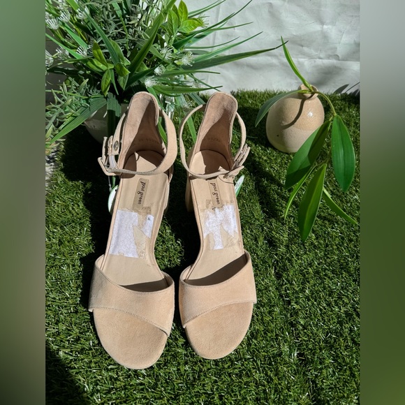 Paul Green Sandals - biscuit/light brown women size EUR 5.5 US 8 new no box - Picture 11 of 14